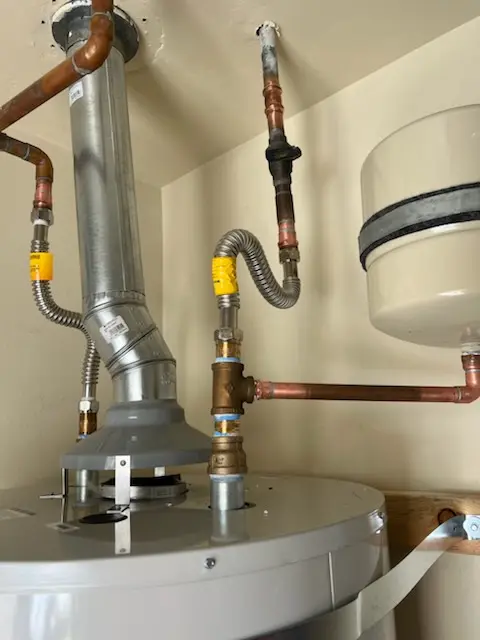 Water heater installation and plumbing repair in Hinckley